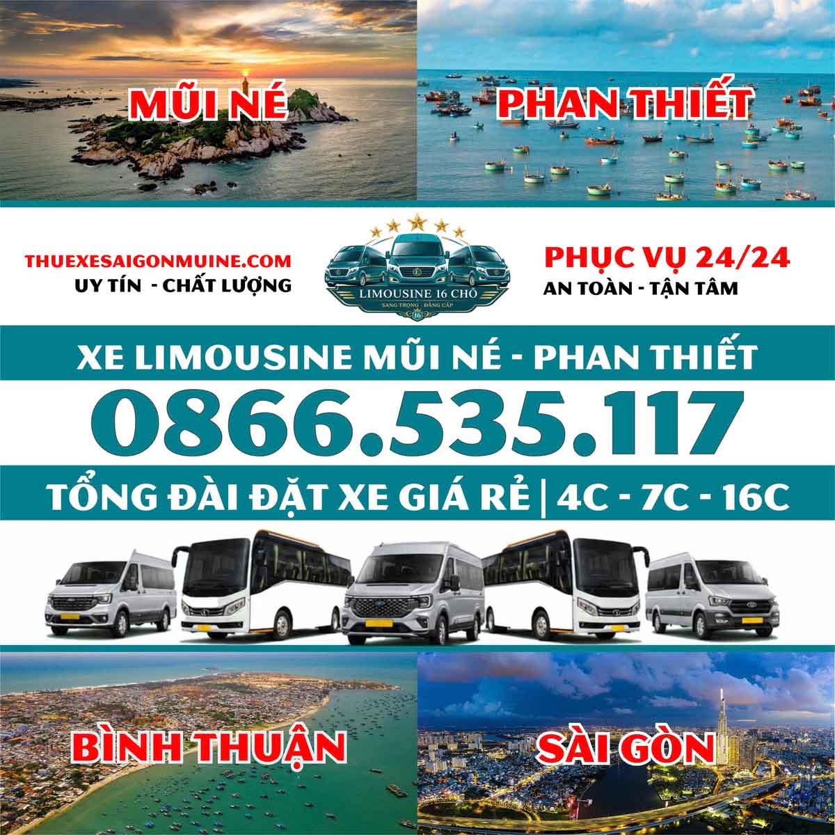 Thuê Xe Sài Gòn Mũi Né